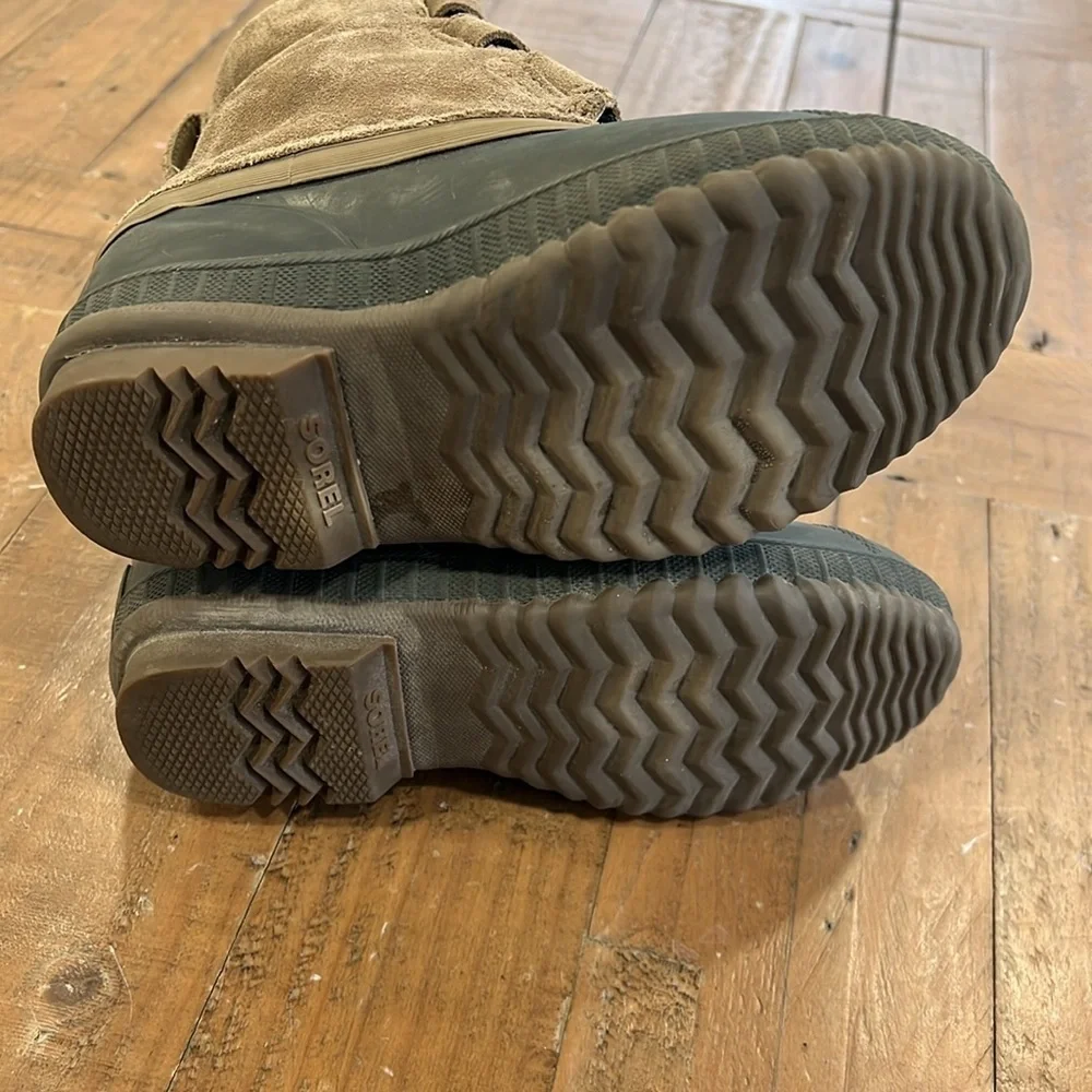 Sorel Cheyanne suede waterproof winter snow duck boots
